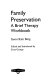Family preservation : a brief therapy workbook /  Berg, Insoo Kim