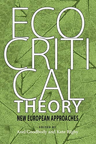 Ecocritical theory : new European approaches