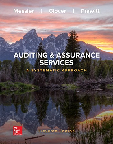 Auditing & assurance services : a systematic approach /  Messier, William F., author