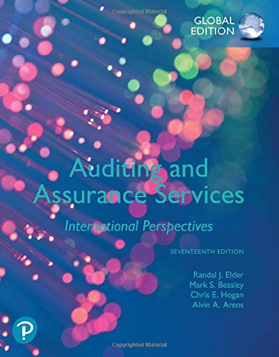 Auditing and assurance services : international perspectives /  Arens, Alvin A