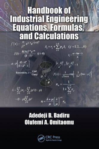 Handbook of industrial engineering equations, formulas, and calculations /  Badiru, Adedeji Bodunde, 1952-