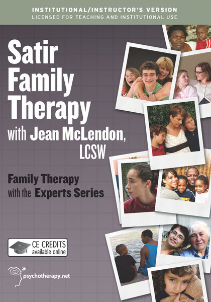 Satir family therapy with Jean McLendon